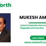 Mukesh Ambani Net worth